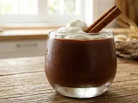 Chocolate frío a la canela