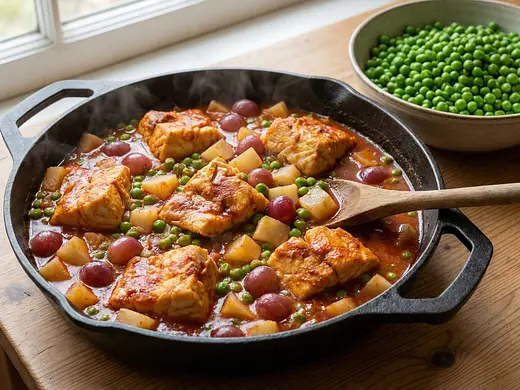 Robalo a la páprika