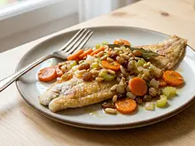 Lenguado a la veneciana