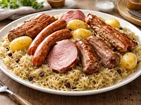 Choucroute alsaciana tradicional