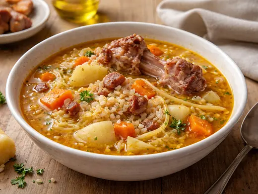 Potaje campesino tradicional