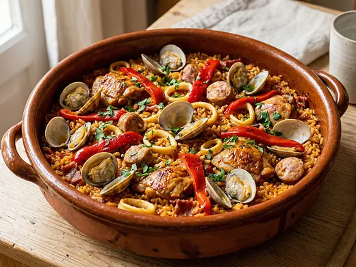 Arroz al estilo de Barcelona