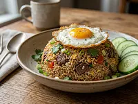 Arroz frito tailandés