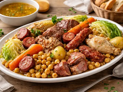 Potaje portugués tradicional