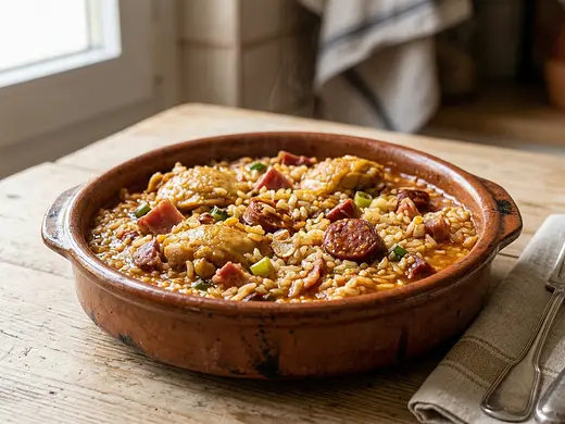 Arroz a la andaluza