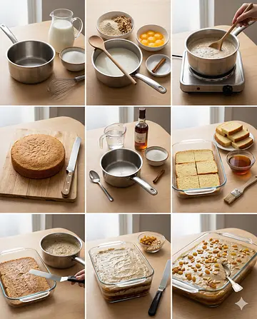 Ate de almendra y nuez - guia visual del proceso