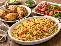Arroz con pollo casero