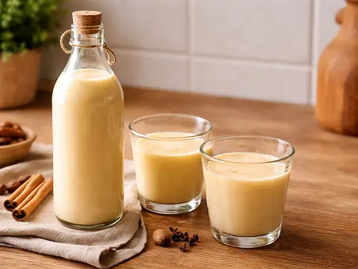 Rompope casero tradicional