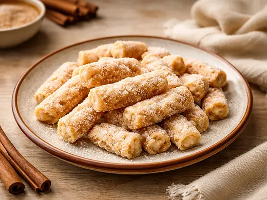 Macarrones de leche tradicionales