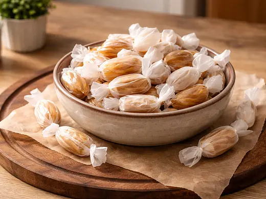 Melcocha de melaza tradicional