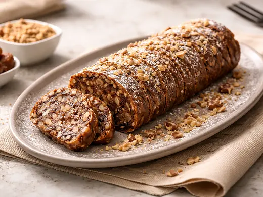 Bollo de dátil y nuez