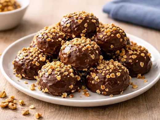 Delicias de Malvavisco con Chocolate y Nuez