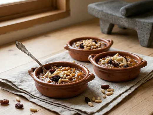 Dulce de camote y piña