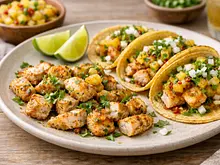 Tacos de Bacalao al Pastor Blanco
