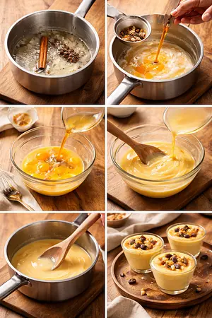 Huevos moles tradicionales - guia visual del proceso