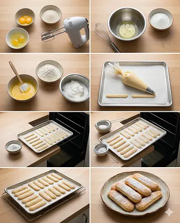 Soletas caseras crujientes - guia visual del proceso