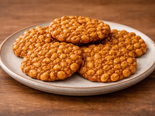 Palanqueta de cacahuate tradicional