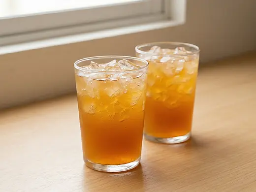 Tepache de piña y cebada