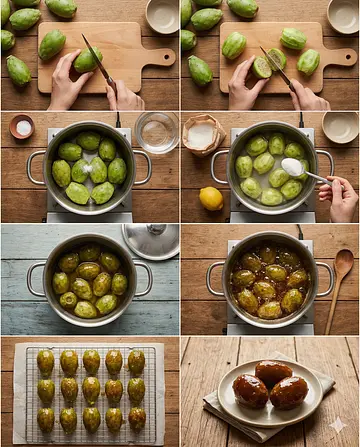 Tuna cubierta - guia visual del proceso