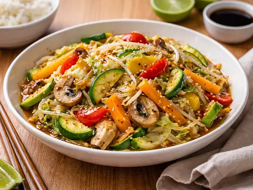 Chop Suey de Vegetales Fácil