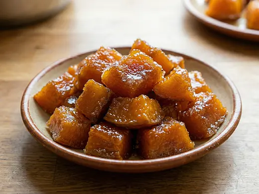 Calabaza de Castilla cubierta