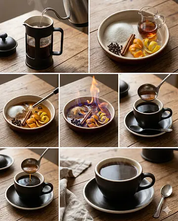 Café diabólico - guia visual del proceso