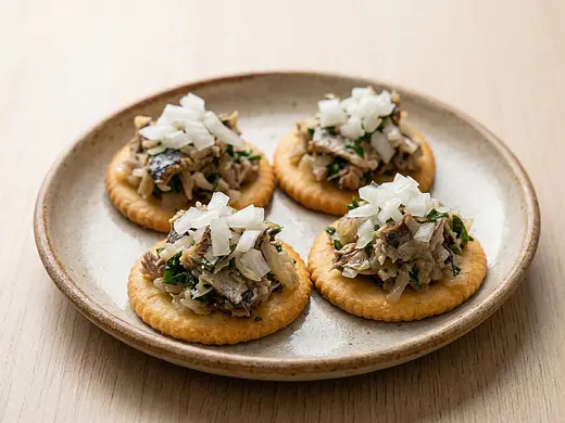 Canapés de sardinas