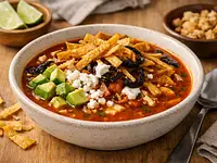 Sopa de Tortilla Tradicional