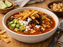 Sopa de Tortilla Tradicional