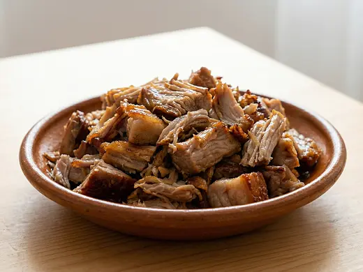 Carnitas de cerdo tradicionales