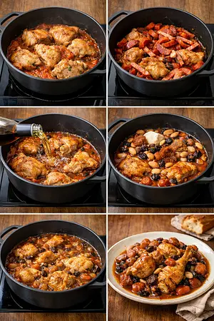 Gallinas borrachas tradicionales - guia visual del proceso