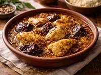 Pollo en pepián tradicional