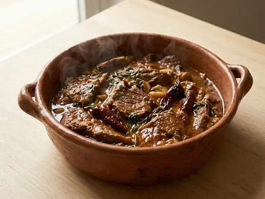 Santo bailando: Bistec al pulque