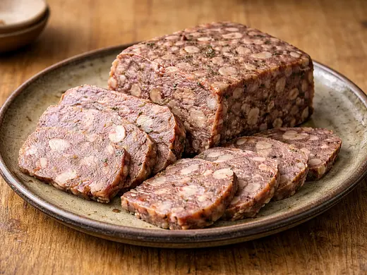 Queso de puerco artesanal