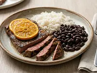 Carne asada marinada