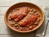 Pescado en salsa de jitomate