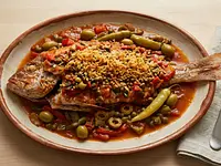 Huachinango a la veracruzana