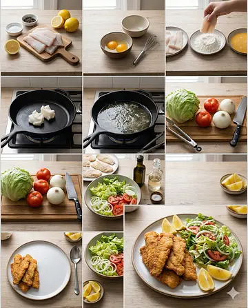 Pescado blanco de Pátzcuaro - guia visual del proceso