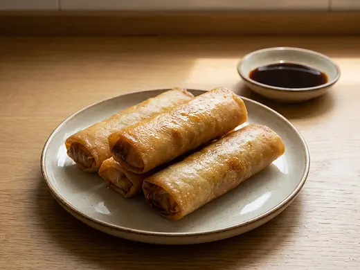 Rollos de primavera estilo Tchuen-chieng