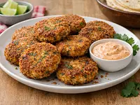 Tortitas de Atún Crujientes al Cilantro